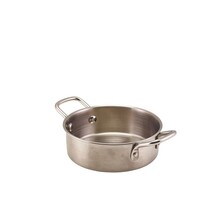 GenWare Mini Stainless Steel Casserole Dish 12.8 x 4.2cm (Box of 12)