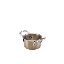 GenWare Mini Stainless Steel Casserole Dish 8.6 x 4.7cm (Box of 12)