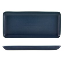 Terra Stoneware Antigo Denim Narrow Rectangular Platter 31cm X 14cm (Box Of 6)