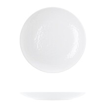 White Osaka Melamine Side Plate 23cm (Box Of 12)