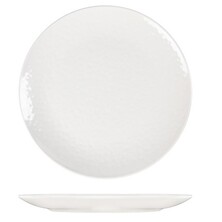 White Osaka Melamine Dinner Plate 27cm (Box Of 12)