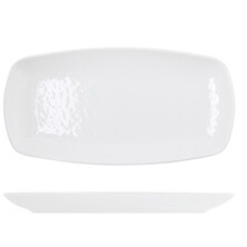 White Osaka Melamine Oblong Plate 29.5 X 15cm (Box Of 12)