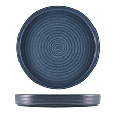 Terra Stoneware Antigo Denim Presentation Plate 26cm (Box Of 6)