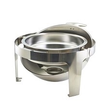 Deluxe Chafing Dish Round Top 6 Ltr