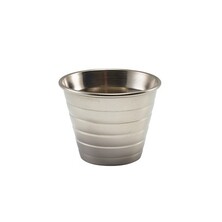 GenWare Stainless Steel Ribbed Ramekin 71ml/2.5oz (Box Of 24)