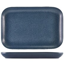 Terra Stoneware Antigo Denim Rectangular Plate 34.5cm X 23.5cm (Box Of 6)