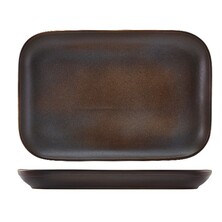 Terra Stoneware Antigo Rectangular Plate 34.5cm X 23.5cm (Box Of 6)