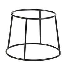 Round Buffet Riser Anti-Slip Black