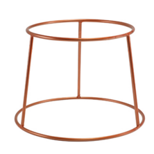 GenWare Copper Anti-Slip Round Buffet Riser 18cm