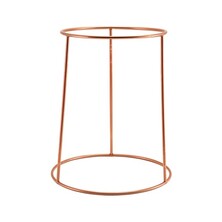 Copper Anti-Slip Round Buffet Riser 30cm