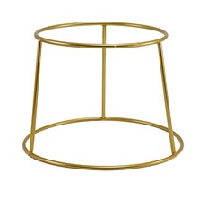 GenWare Gold Anti-Slip Round Buffet Riser 18cm