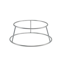 GenWare Silver Anti-Slip Round Buffet Riser 10cm