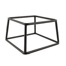 Black Anti - Slip Buffet Riser 18cm X 18cm X 10cm