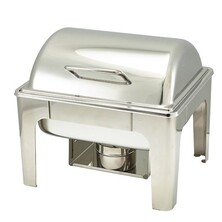 Spring Hinged Chafing Dish GN 1/2, 37 X 35 X 34.5cm (L X W X H) 850cl/299oz