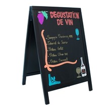 Duplo A-Board 55 X 85CM Black