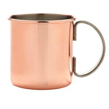 Straight Copper Mug 48cl/16.9oz