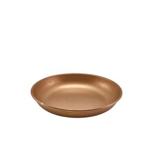 GenWare Copper Vintage Steel Coupe Plate 20cm