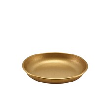 GenWare Gold Vintage Steel Coupe Plate 20cm