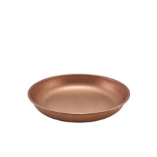 GenWare Copper Vintage Steel Coupe Plate 24cm