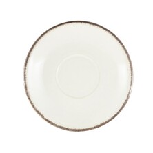 Terra Stoneware Sereno Grey Saucer 15cm (Box Of 6)