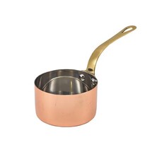 Mini Sauce Pan Copper 7.8 X 4.5cm 20cl / 7oz (Box Of 6)