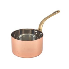 Mini Sauce Pan Copper 9 X 5.25cm 35cl / 12oz (Box Of 6)