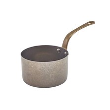 Mini Sauce Pan Vintage Steel 7.8 X 4.5cm (Box Of 6)