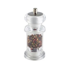 GenWare Clear Combi Pepper Grinder/Salt Shaker