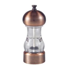 Salt/Pepper Metal &amp; Acrylic Grinder 14cm