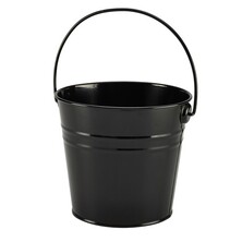 Stainless Steel Serving Bucket 16cm Black