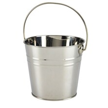 Stainless Steel Serving Bucket 16cm Dia