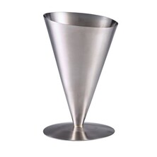 Stainless Steel Serving Cone 11.8 X 18cm (Box Of 6)