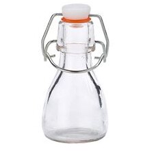 Genware Glass Swing Bottle 7.5cl / 2.6oz (Box Of 24)