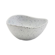 Melamine Triangular Ramekin 2.5oz White Granite (Box Of 24)