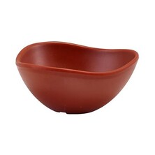 Melamine Triangular Ramekin 3.5oz Terracotta (Box Of 24)