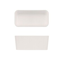 Tokyo Melamine Middle Bento Box Insert 16.9 X 8.3 X 7cm White (Box Of 6)