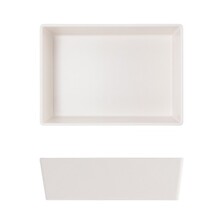 Tokyo Melamine Salad Box 20.5 X 14.5 X 6cm White (Box Of 6)