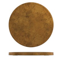 Utah Copper Melamine Round Slab 28.5cm