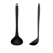 Black Silicone Ladle 30cm