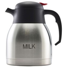 Inscribed Milk Vacuum Jug S/S 1.2Ltr