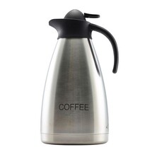 Inscribed Coffee Vacuum Jug S/S 2ltr