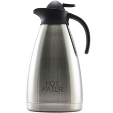 Inscribed Hot Water Vacuum Jug S/S 2ltr