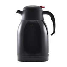 Stainless Steel Vacuum Push Button Jug 2ltr Gloss Black