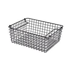 Black Wire Display Basket GN1/2 31.3cm X 25.3cm X 12cm