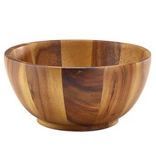 Acacia Wood Bowl 20cm X 10cm