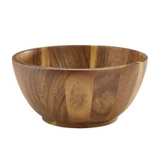 Acacia Wood Bowl 25cm X 12cm