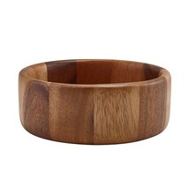 GenWare Acacia Wood Straight Sided Bowl 16cm X 6cm