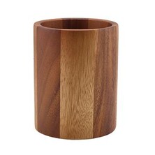 GenWare Acacia Wood Cutlery Cylinder