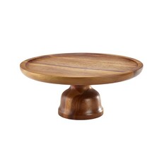 Acacia Wood Cake Stand