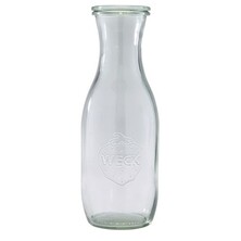 WECK Glass Juice Jar With Lid 1L / 35.2oz (Box Of 6)